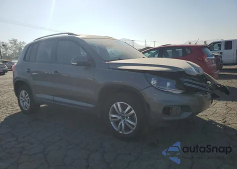 2016 Volkswagen Tiguan S из США, поврежденный, VIN WVGAV7AX3GW591339